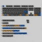 Advanced Gray 104+47 Fog Transparent PC Pad Printing ai3D Keycaps Set Cherry Profile for Mechanical Keyboard
